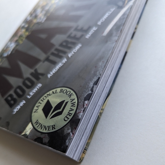 March: Book Three Civil Rights Mvmnt Graphic Novel by John Lewis and Nate Powell - Picture 5 of 10